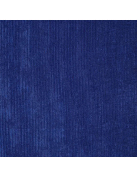 Tessuto a coste - Blu reale