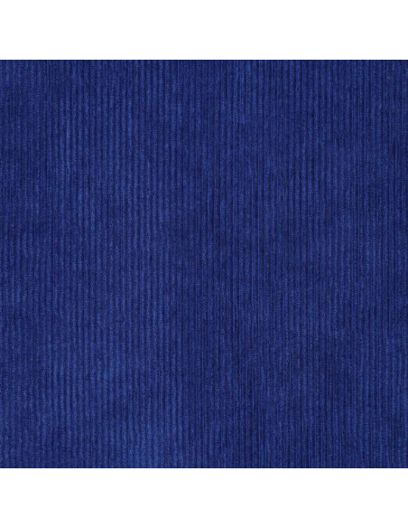 Tessuto a coste - Blu reale