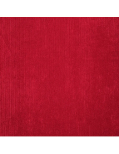 Tessuto a coste - Rosso
