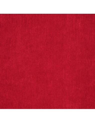 Tessuto a coste - Rosso
