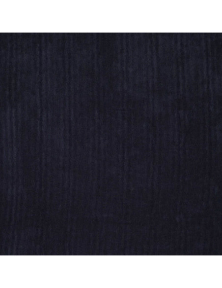 Tessuto a coste - Blu marino