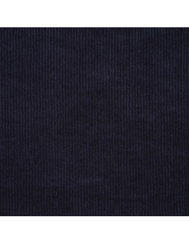 Tessuto a coste - Blu marino