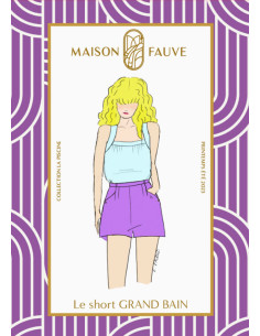 Modello di pantaloncini Grand Bain - Maison Fauve 2