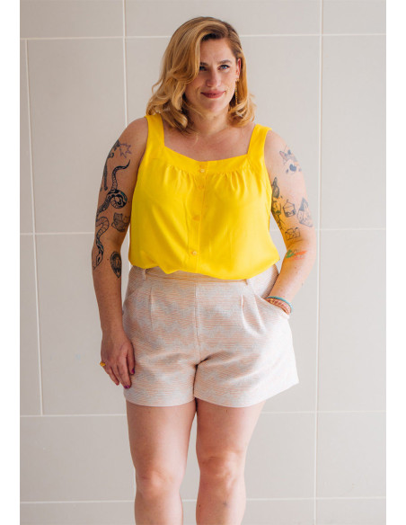 Modello di pantaloncini Grand Bain - Maison Fauve