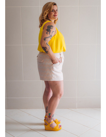 Modello di pantaloncini Grand Bain - Maison Fauve