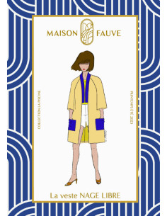 Modello di giacca Nage Libre - Maison Fauve 2