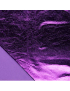 Tessuto lamé elasticizzato - Viola 2