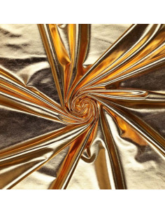 Tessuto lamé elasticizzato - Oro