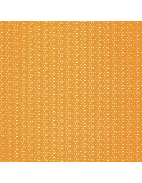Tessuto ricamato inglese elasticizzato - Giallo