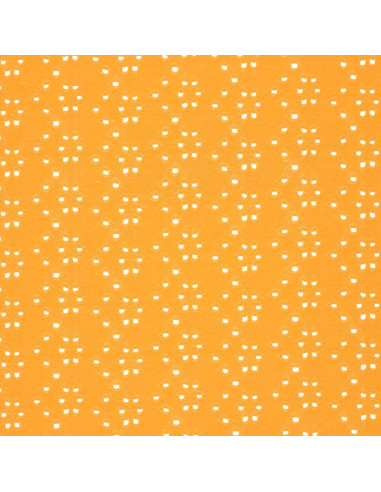 Tessuto ricamato inglese elasticizzato - Giallo