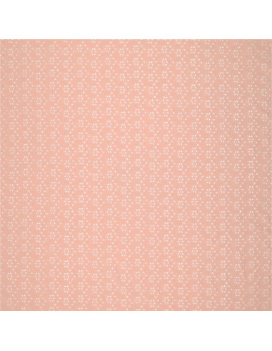 Tessuto ricamato inglese elasticizzato - Rosa antico