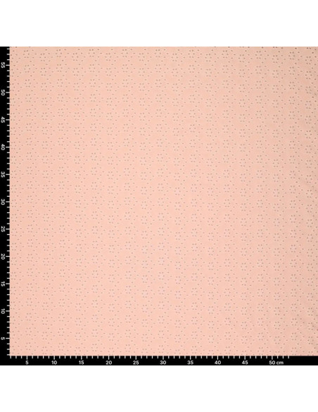 Tessuto ricamato inglese elasticizzato - Rosa antico