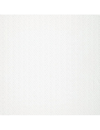 Tessuto ricamato inglese elasticizzato - Bianco
