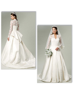 Modello di abito da sposa - Butterick 5731
