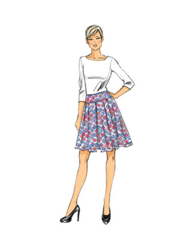 Modello di gonna - Vogue 9090
