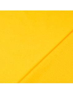 Tessuto cotone cretonne tinta unita - Giallo 2