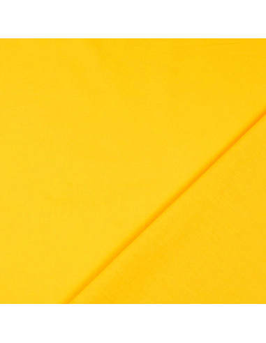 Tessuto cotone cretonne tinta unita - Giallo