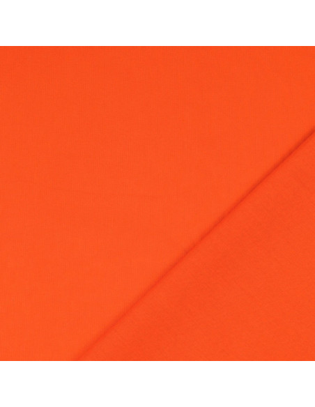 Tessuto cotone cretonne tinta unita - Arancione