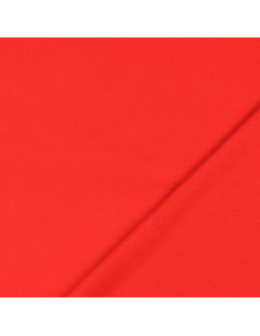 Tessuto cotone cretonne unito - Rosso 2