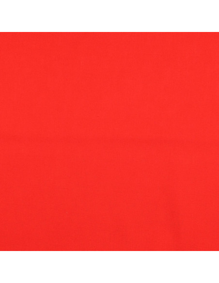 Tessuto cotone cretonne unito - Rosso