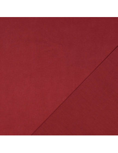 Tessuto cotone cretonne tinta unita - Bordeaux 2