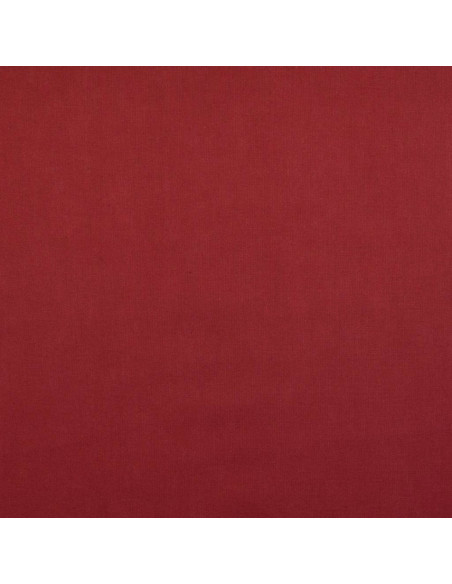 Tessuto cotone cretonne tinta unita - Bordeaux