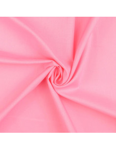 Tessuto cotone cretonne tinta unita - Rosa