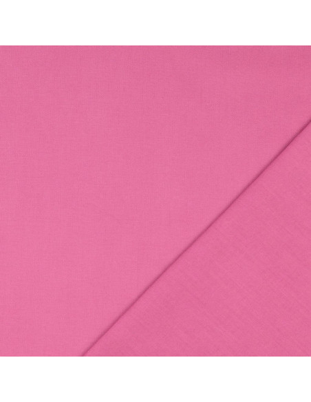 Tessuto cotone cretonne tinta unita - Malva