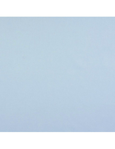 Tessuto cotone cretonne unito - Azzurro cielo