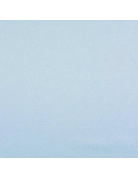 Tessuto cotone cretonne tinta unita - Azzurro pastello
