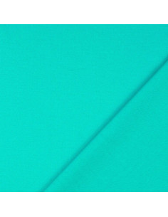 Tessuto cotone cretonne tinta unita - Blu pacifico 2