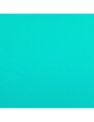 Tessuto cotone cretonne tinta unita - Blu pacifico
