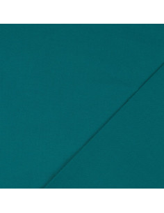 Tessuto cotone cretonne tinta unita - Blu petrolio 2