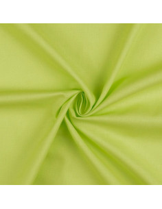 Tessuto cotone cretonne tinta unita - Verde prato