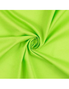 Tessuto cotone cretonne tinta unita - Verde mela