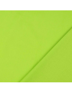 Tessuto cotone cretonne tinta unita - Verde mela 2