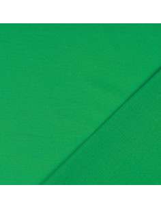 Tessuto cotone cretonne tinta unita - Verde prato 2