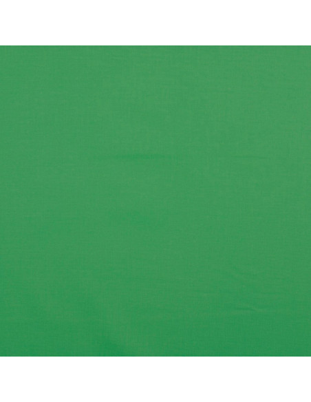 Tessuto cotone cretonne tinta unita - Verde prato