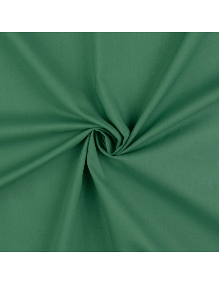 Tessuto cotone cretonne tinta unita - Verde asparago