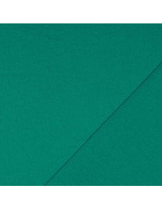 Tessuto cotone cretonne tinta unita - Verde giada 2