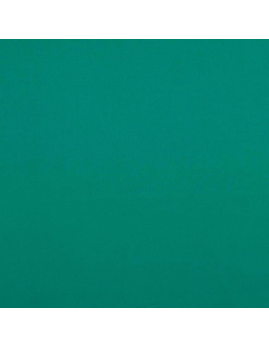 Tessuto cotone cretonne tinta unita - Verde giada