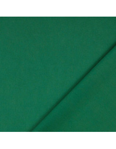 Tessuto cotone cretonne tinta unita - Verde abete 2