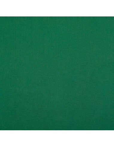 Tessuto cotone cretonne tinta unita - Verde abete