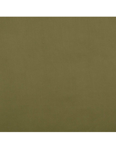 Tessuto cotone cretonne tinta unita - Verde militare