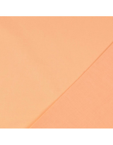 Tessuto cotone cretonne tinta unita - Sabbia rosa