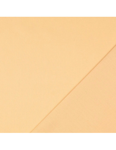 Tessuto cotone cretonne tinta unita - Sabbia