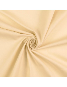 Tessuto cotone cretonne unito - Beige chiaro