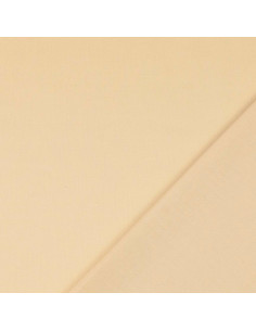 Tessuto cotone cretonne unito - Beige chiaro 2