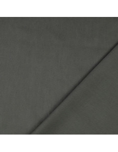 Tessuto cotone cretonne unito - Grigio antracite 2