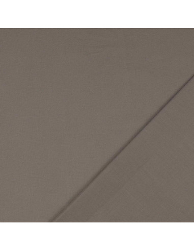 Tessuto cotone cretonne tinta unita - Grigio piombo